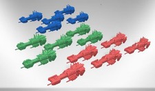 Space Crusader Fregates x 15 -