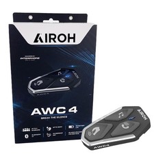 Airoh AWC4 Motorrad Bluetooth Gegensprechanlage Kit 4-Wege Motorrad Headset System