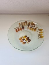 Große Glas Schale Obstschale Dekoration Servierplatte Salatschüssel 34 cm 