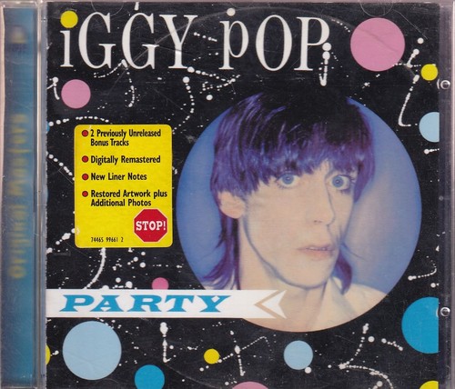 Iggy pop party cd album - iggy, cd-album