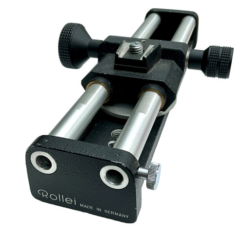 Einstellschlitten mit rollei - einstellschlitten,