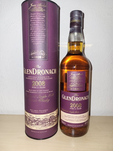 Glendronach 2008 jahre px - 11,