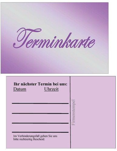 Terminkarten neutral uni arzt - terminkarten,