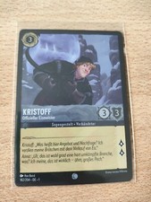 Disney Lorcana Kristoff Offizieller Eismeister 182/204 Das Erste Kapitel FOIL