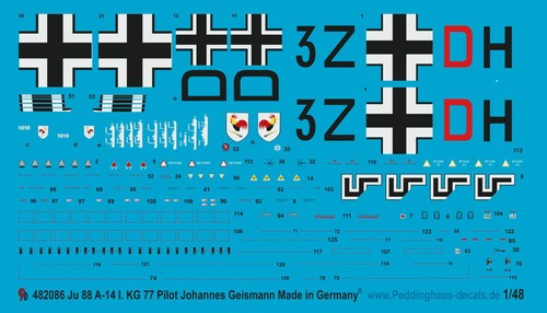 Peddinghaus decals 2086 - peddinghaus-decals, 1/48