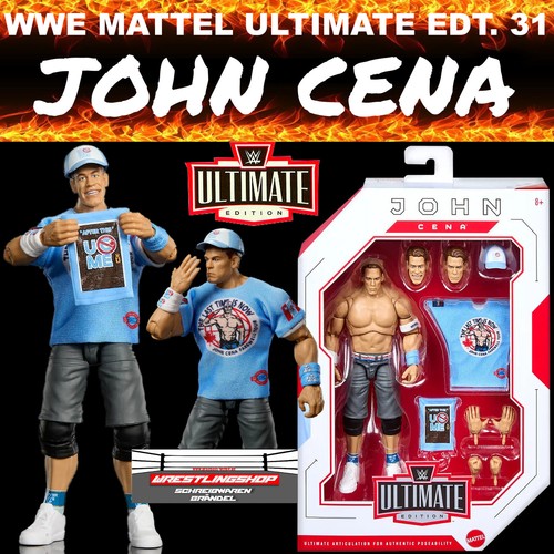Wwe mattel ultimate edition - wwe,