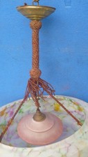 30er Jahre Art Deco Lampenglas