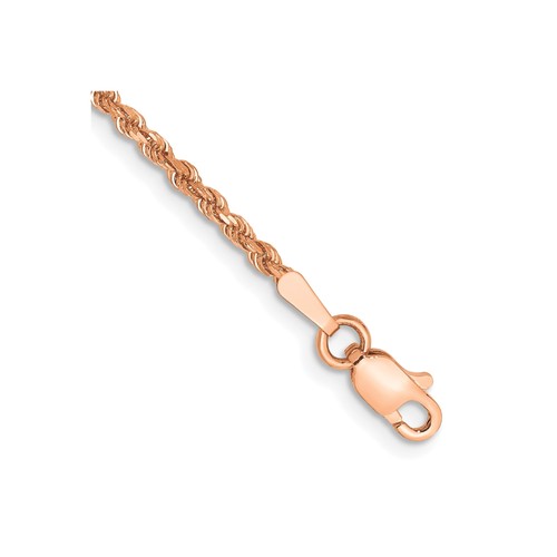 14k massiv rotgold kette - 14k,