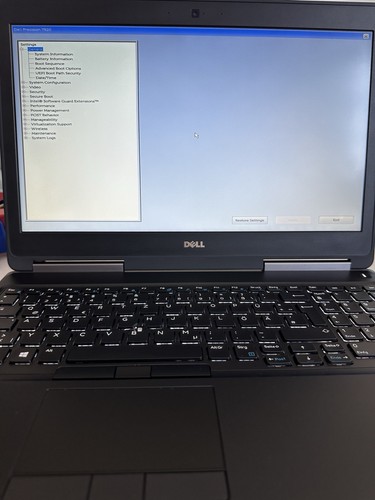 Dell precision 7520 - dell, –