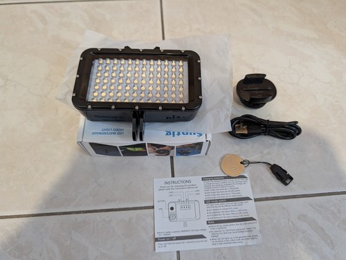 Suptig led tauchlicht video - suptig,