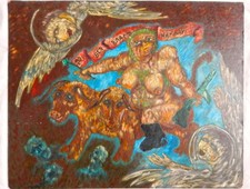 Öl/Hartfaser (?) unsigniert