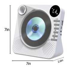 Bluetooth 5.0 CD Player Stereo