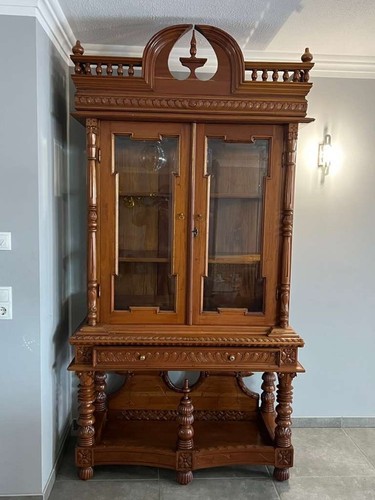 Biedermeier vitrine - biedermeier,