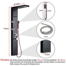 Duschsystem Regendusche
