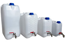 Wasserbehälter mit hahn - 1/2",