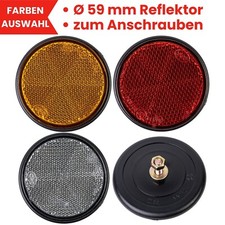 Runde Reflektoren zum