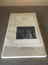 FAUST Heinrich Heine Studienausgabe Dissertationen 1988 Erstausgabe