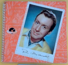 Peter Alexander Ringbuch mit 2 Polydor-Singles aus den 50ern