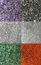 Trommelsteine XXS  Mini Chips Micro Ladesteine Entladesteine Dekosteine