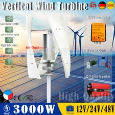 3000W Windturbinen-Generator Home Electric Producer Laderegler Power Inverter