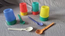 TUPPERWARE SET 4X EIERBECHER