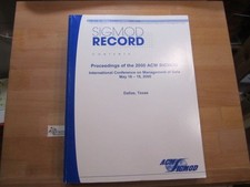 Proceedings of the 2000 Acm Sigmod International Conference on Management 198286
