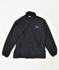 Jack Wolfskin Damen Windbreaker Jacke UK 10 Small schwarz Polyester TB10