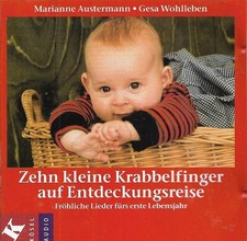Zehn kleine Krabbelfinger auf