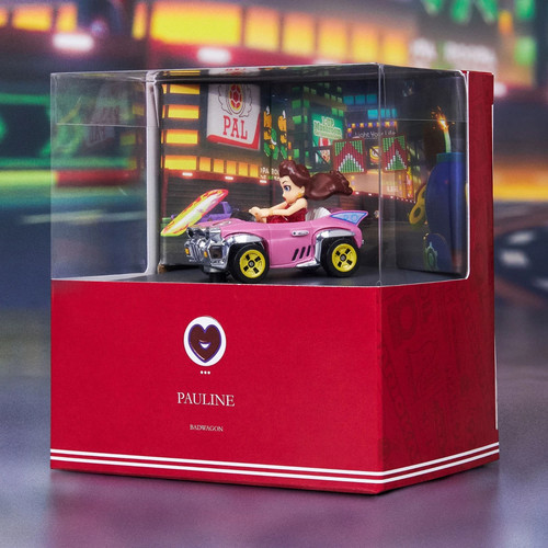 Hot wheels mario - mario, pauline