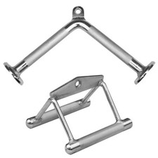 Seilzug Set - Parallelgriff schmal + V Griff | Seilzugggriff Kabelzuggriff