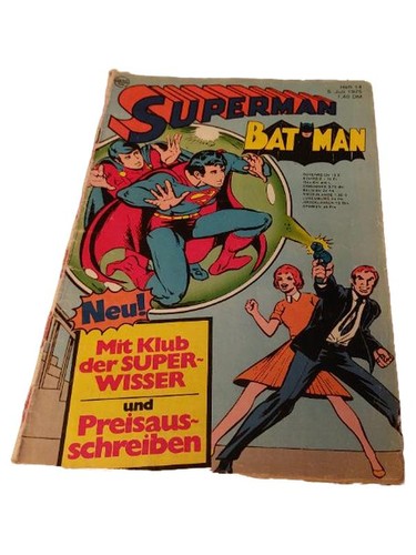 Superman batman comic heft - batman,