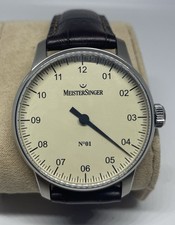 MeisterSinger Einzeigeruhr No