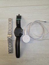 Huawei Watch GT 46mm Smartwatch Sport Schwarz mit Ersatzarmband Edelstahl