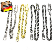 Metall Taschenuhrkette Set