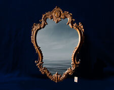 Spiegelrahmen Barockornament massiv Eichenholz, liebevoll von Hand geschnitzt.