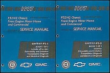 1997 Chevy GMC P32 P42 Shop Manuell Wohnmobil Und Stepvan 97 Chevrolet Wohnmobil