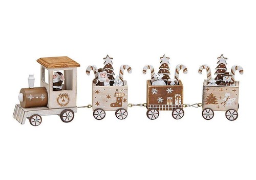 Weihnachtszug aus holz - aus,