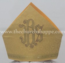 Neu Gelb Mitre Mit Ihs