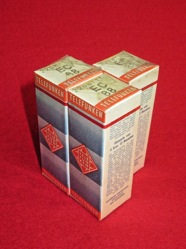 Ec88 telefunken nos neu - 1x,