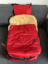 Neuwertig Kaiser Lammfell Fußsack