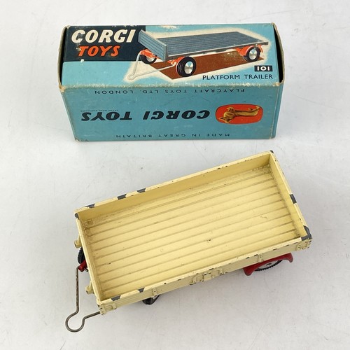 Vintage boxed corgi toys 101 - boxed,