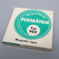 Magnetband Permaton Typ PED Spule 13cm Länge 360m ~ wahrscheinlich bespielt