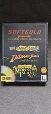 LucasArts Top Adventures, Big Box  CD  Day Of The Tentakel, Monkey Island 2 usw