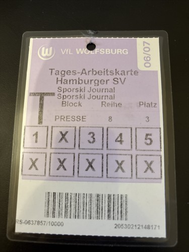 Ticket press pass - press,