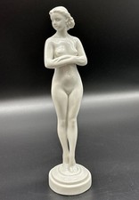 ❗Seltene antike weiße Herend Hungaria Art Déco Figur Frauenakt/Mädchenakt/ TOP❗️