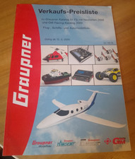 Graupner Verkaufs-Preisliste 2009 Modelsport 