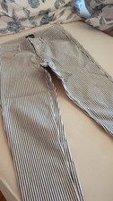 Gestreifte Jeans 40