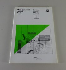 Schulungsunterlage BMW Telefon/ Radio MJ '99 für 3er E46/ 5er E39/ 7er E38 '1998