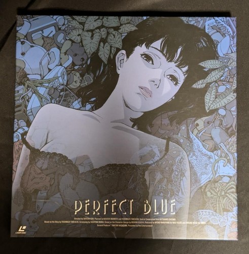 Perfect blue laserdisc box - laserdisc, ld