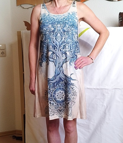 Vikinger sommerkleid - gr.s-m,